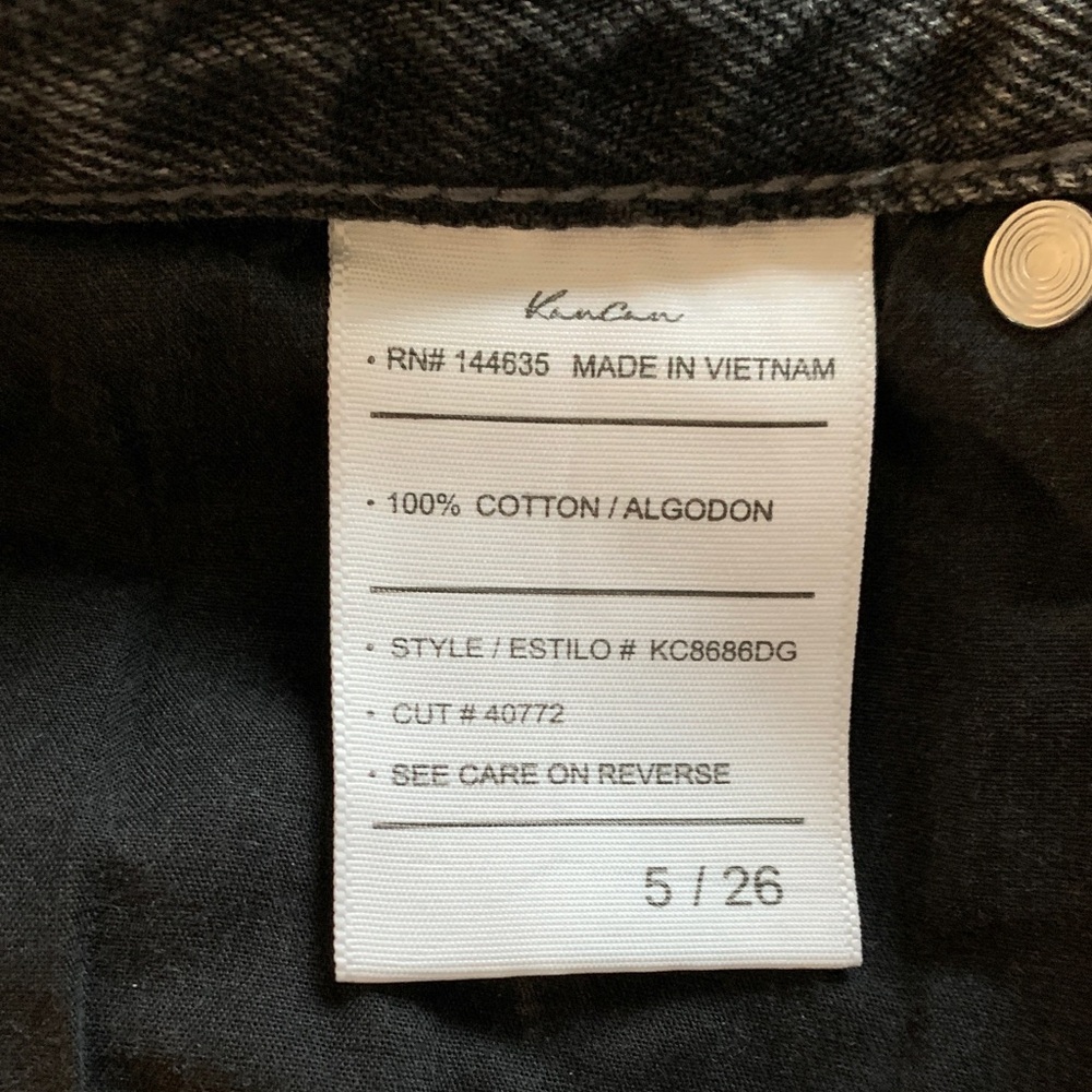 KanCan Charcoal Denim Jeans - Picture 3 of 4